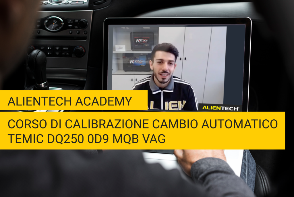Corso di Calibrazione Cambio Automatico TEMIC DSG DQ250